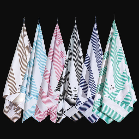 6 Pack Signature Beach Towels Bundle