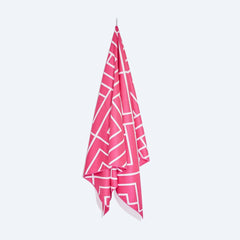 Dark Pink Bath Towel Newlyfe