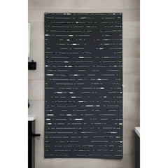 Black Steel Bath Towel Newlyfe