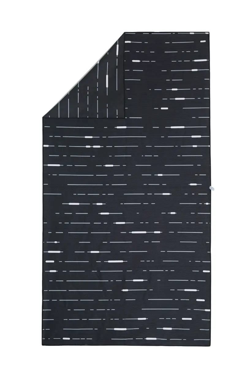 Black Steel Bath Towel Newlyfe