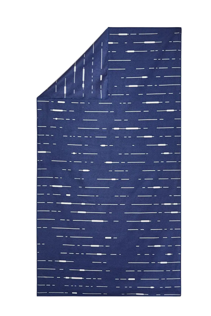 Navy Steel Bath Towel Newlyfe