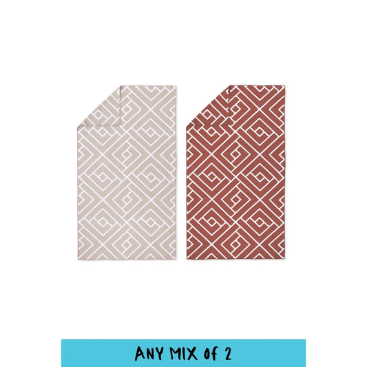 QUICK DRY COMPACT HAND TOWEL BUNDLE 2 PACK