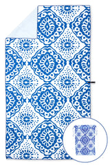 sand free beach towel with carry bag