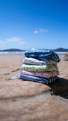 Palm Cove Large Beach Towel & Pouch