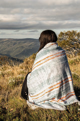 Bundle - Orange Fleece Blanket, Large