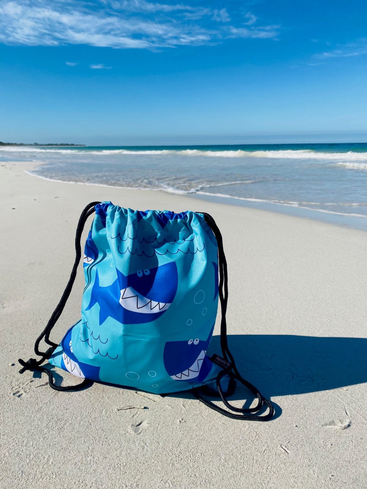 DRAWSTRING SWIMBAG SHARKY 2