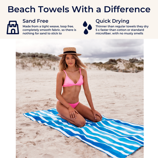 sand free beach towel