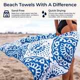 sand free beach towel